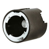 Soquete P28S para lampada incandescente (lamp holder), para uso com GE23295 e outros modelos, 45W a&nbsp;500W, 250V, 6.6A T10/P, utilizado para balizamento noturno na iluminação de aeroportos, helipontos e taxiway, base tipo P28 (push twist), produto importado