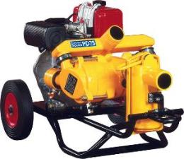Selwood Spate PD75 bomba duplo diafragma, fluxo 30m³/h, água e óleo, 10 bar, vazão 32 m³/h, Alpina, acionamento a diesel ou elétrico, produto importado,&nbsp;datasheet