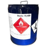 Stadis 450 Aditivo dissipador estático, embalagem balde 19L litros (5 galões), produto importado, ficha de segurança MSDS catalogo datasheet