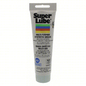 SuperLube CC 128 lubrificante sintético ISO 32, -42ºC a 232ºC, acoplante para ensaio ultrasom, tubo 85g, H1, NLGI 2, 21030, dielétrico, incolor, importado