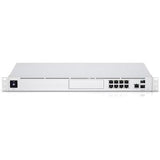 Ubiquiti UDM-PRO Roteador UniFi Dream Machine Pro, 10G SFP+ WAN, 8 portas RJ-45, Gigabit, 10 Gb/s SFP+ LAN, processador 1.7 GHz ARM Cortex-A57 Quad-Core, 4GB de memória e 16GB onboard eMMC flash, produto importado