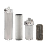 United Filtration SS-818-5-V filtro, corpo em aço inoxidável AISI 304L, disponível nas opções Buna-N e micras 5, 10, 25, 50, 75, 100, 150 e 200, produto importado, ficha tecnica catalogo datasheet