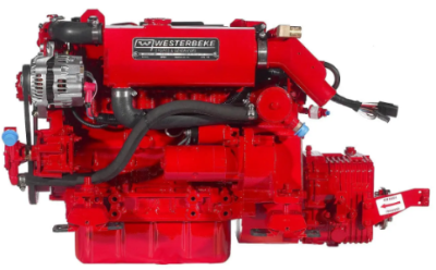 Westerbeck 12674 junta da bomba d'água para motor diesel marítimo modelo 4-107, produto importado, catalogo de peças datasheet