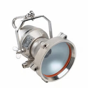 Wolf A-TL45C luminaria portatil pneumática, ATEX, alumínio/latão, lâmpada halógena 250W, G6, 35, Ex Zona 1, grupo IIA, T4, IIIB, T1 35ºC, importado, datasheet