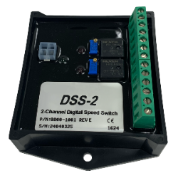 Woodward 8800-1001 chave de velocidade digital, operação 10 a 10000 Hz, 2 faixas, saída relé SPDT, tensão 9 a 30 Vcc, DSS-2, produto importado