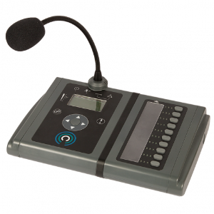 Zenitel MPS10-GO estação microfone de mesa para paging emergência, 10 botões, Gooseneck, IP, 1000187, substitui o antigo modelo MPS10-GO-IP, datasheet