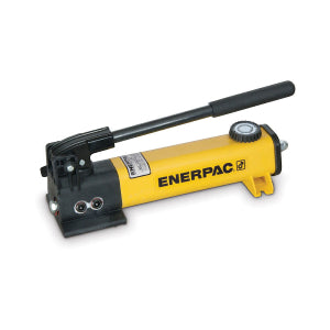 Enerpac P142 bomba manual hidraulica, 2 velocidades, capacidade de óleo utilizável 20 (cu/in), produto importado, datasheet