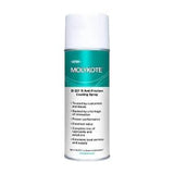 Molykote D321-R Lubrificante em aerosol (spray), a base de solventes e lubrificantes, embalagem de 400ml, Lumobras, Molygrafit AFS, produto importado
