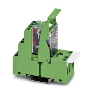 Phoenix PR2-RSC3-LDP-24DC/4X21AU Rele Auxiliar, tipo trilho DIN, tensão da bobina 24Vcc, com 4 contatos reversíveis 250Vca, corrente máxima 5A, 2834724, código NCM 851190, produto importado, catalogo ficha técnica