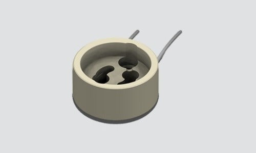 S/226/Z-TF Soquete Halógeno, tensão de rede; Base: GZ10/GU10, corrente /tensão 2A/250V, corpo esteatita branca, base PPS preto, cabo TEF 140mm com as 2 saídas na mesma lateral,  dimensão, altura 15,7mm e diâmetro 28mm, produto importado