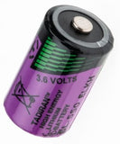 Tadiran SL-550/S Bateria de Litio, Micrologic MG 33593, 3.6V, tipo 1/2AA, 900mAh, corrente máxima 50mA, nominal 0.6mA, peso 9,6 g, temperatura -55C a +130C, 11 1 05501 00, código NCM 850650, requer manuseio e transporte especial, produto importado, Ficha Tecnica Catalogo Datasheet
