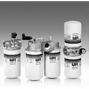 UFI Filter 77208-11-M90 Elemento Filtrante, diâmetro externo 96mm, diâmetro interno 25mm, comprimento 146mm, para óleo, 90um, em aço carbono, com rosca 3/4" BSP, produto importado