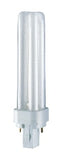 Osram Dulux D 26W/840 Lampada Fluorescente compacta, sem reator integrado à base, conforme NBR IEC 60901, 26W,temperatura da cor 4000K, fluxo luminoso 1800 lúmens, base G24d-3, NBR IEC 60061-1, bulbo com formato reto, produto importado, código NCM 853932, catalogo data sheet