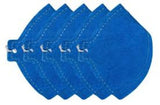 Plastcor 700.01261 Respirador Purificador de Ar, não motorizado, peça semi facial NBR 13698, em não tecido modelo em fibra sintética, classe PFF2, com certificado aprovação CA-MTE, produto importado