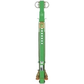 3M DBI-Sala Container Mast 8563161, Mastro Proteção Contra Quedas, compatível com containeres tipo ISO, CE EN 795 cl B: 2012, peso 12 kg, altura 1,25m, corpo em alumínio, aço HR, pintura epoxi, capacidade 1 usuário, produto importado, catalogo data sheet