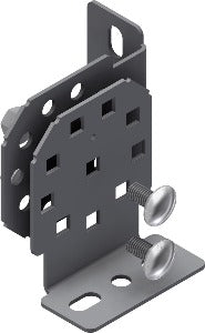 Oglaend 1371720 Suporte para Luminaria Glamox 2205235, Flexi Bracket, Hilti S-BT, AISI 316L, espessura 2.5 mm, OE100-AH, fixacão por 2 parafusos, Ficha Tecnica Catalogo Datasheet