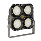 Glamox FL60402000-US Refletor LED (floodlight), corpo em alumínio, tensão de alimentação 230Vca, 40W de potência, grau de proteção IP66/67, comprimento 444mm, largura 249mm e altura 475mm, 7020940349130, produto importado, ficha técnica catalogo datasheet