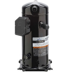 Copeland ZB95KCE-TFD-551 Compressor Hermético tipo Scroll, voltagem 380-420V, 50Hz, para gás refrigerante R404a e R134A, substituto do modelo ZB95KCE-TWD-551, código NCM 84143000, produto importado