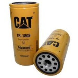 Caterpillar 1R1808 Elemento Filtrante para Óleo, eficiência 99,9%, em papel plissado, referências B7299, P551808, produto importado