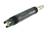 Yokogawa FU20-VP-T1-NPT Eletrodo Medição de Ph, tipo sólido (Eletrolítico c KCI) conector VP (Vario Pin), dimensional, comprimento 220mm, junção simples, produto importado, catalogo data sheet