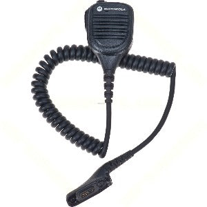 Motorola PMMN4067B Microfone para Radio Portatil, IMPRES Atex (CSA), com botão de emergencia, proteção IP64, NBR IEC 60529, Grupo IIC, classe de temperatura T4, NCM 851810, produto importado