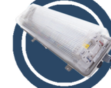 Maccomevap MPMASN100CW9AL Luminária LED, 100W, 90-305Vca, 50/60Hz, corpo em alumínio, fixação sobrepor, IP 66-ABNT NBR IEC60529, Classe de temperatura T5, produto importado