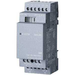 Siemens 6ED1055-1HB00-0BA2 Modulo de Expansão para controlador lógico programável, DM8, 4 I/P, 4 O/P, produto importado