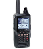 Yaesu FTA-550L Transceptor VHF Aeronautico, NAV/COM, bateria de Li-Ion, carregador 110V e 12VDC com cradle, antena, belt clip, adaptador para headset e cabo de programação USB, produto importado