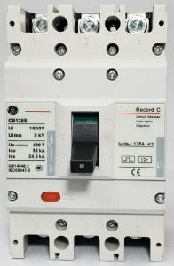 GE TED126I016 Disjuntor em Caixa Moldada, NBR IEC 60947-2, bipolar, corrente 16,0A, tensão isolamento (Ui) 1000V, 50/60Hz, capacidade interrupção máxima 25kA, disparador eletrônico, acionamento por alavanca vertical, categoria de utilização A, instalação: fixo, proteção IP 10 - NBR IEC 60529, produto importado