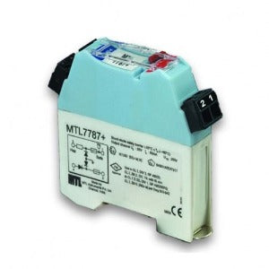 Eaton Cooper Crouse-Hinds MTL 7787+ Barreira Segurança Intrínseca, isolação contra surtos tensão, 2c, DIN-46277-3, 28V, capacitância-Exi 0,083uF, Indutância externa Lo=1,82mH, potência externa Po=0,65W, alimentação 20 a 35 Vcc, IEC 60529, classe de temperatura T4, Hochiki, produto importado, ficha tecnica catalogo