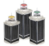 Sealite SL-C310 Lanterna Maritima LED Solar, 3-5 nm (milhas náuticas) 7 Graus, disponível nas cores vermelho, verde, amarelo, azul e branco, para uso em farol sinalizador, produto importado