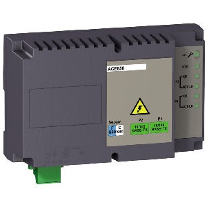 Schneider Electric ACE850FO Cartão Eletronico CCI para relé, interface TCP/IP 100BASE-FX, para uso com a séria Sepam 40, 60 e 80, código NCM 851190, produto importado
