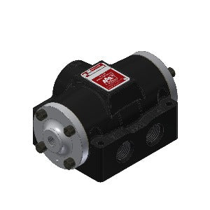 AAA R04 Válvula Operação Piloto (Switching Pilot), 1/2" NPTF entrada lateral, 2 posições, retorno acionado por mola, produto importado
