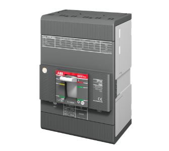 ABB TMAX T3N 250 Disjuntor em Caixa Moldada, Tripolar, corrente nominal 250A, tensão isolamento nominal (Ui) 690V, 50/60Hz, capacidade de interrupção máxima 20kA, disparador magnético fixo e térmico ajustável acionamento por alavanca vertical, produto importado, NCM 851190, catalogo data sheet