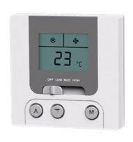 Aertesi STCD-002 termostato para fan coil, controle do sistema de ar condicionado GS7.03.S, descontinuado use HTC-004, importado, catalogo de peças
