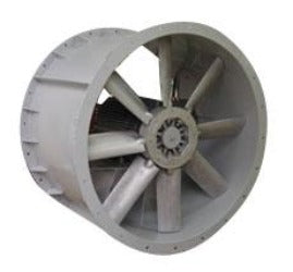Airtrade 550-4-A1-9,5° Exaustor Industrial Axial Elétrico, diâmetro nominal 550mm, acionador 1CV (0,75kw), velocidade 1690 rpm, pressão estática 20,40mmca, SPWG, 440V/3/60HZ (trifásico), produto importado