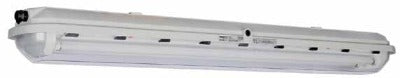 Appleton FEB258BUSN Luminaria Hermetica, de sobrepor, 2x58W, para lampada G13, 110-254Cca/dc, 50/60Hz, IP66/67, grau de proteção EX II, IK10, Zonas 1 e 2 produto importado, ficha tecnica catalogo datasheet