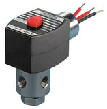 Asco EF8320G202 Valvula Solenoide, 120V, corpo em aço inoxidável, normalmente fechada, diametro do orificio  3/32", selo NBR, 115 psi, produto importado
