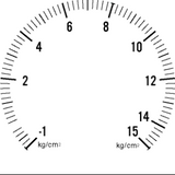 Ashcroft 451279SSL04LXSG-1/15 kg/cm2 Manovacuômetro, exatidão A=±1,6%, tubo Bourdon, AI AISI 316, DN 114mm, enchimento glicerina, baioneta, rosca NPT 1/2" macho, visor vidro de segurança, ponteiro balanceado c/ajuste micrométrico, IP68, substitui o PBIN-FS114/1-1/2NPT-1A1,5KG/CM2/XGLXSG, produto importado, catalogo