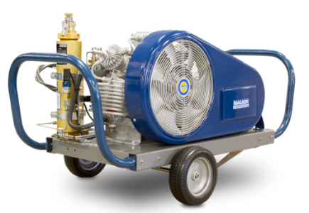 Bauer DMT08-E1/E3 Compressor de Ar, modelo Dive Mate, 7,5 HP, 5000 psi, 1250 rpm, 208/460Vac, 60Hz, trifásico, 3 estágios, 238 l/min, produto importado, código NCM 84143000, ficha técnica catalogo datasheet