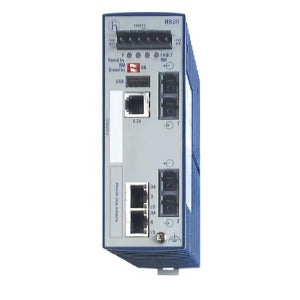 Belden Hirschmann RS20-0400M2M2EDHEHH08.0 Ethernet Switch, modelo compacto, montagem em trilho DIN, 4 portas, protocolo 10/100 Mbit/s, 12/24V, 24 Vac, 48 Vdc, (2) x RJ45, (2) x SC, RS20-0400M2M2EDHEHHXX.X, produto importado, ficha tecnica catalogo data sheet