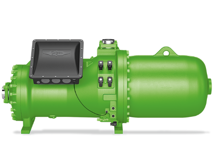 Bitzer CSH8573-110Y Compressor de Refrigeração, semi-hermético tipo parafuso, voltagem 400V/3/50hz, 460V/3/60hz, dimensões 1540 x 692 x 712, peso 840 kg, para uso com gás refrigerante R134a, R407c e outros, NCM 841430, produto importado
