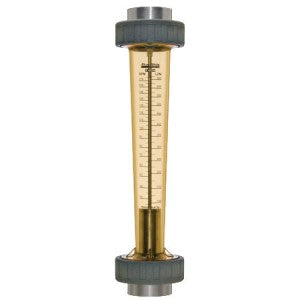 Blue White F-452175LHNC Rotametro, corpo em termoplastico, polysulfone, flutuador em aço inoxidável AISI316, vedação em Viton, temperatura de operação 93º Celsius, faixa de medição 100 a 675 l/m, pressão máxima 150 psi, conexão roscada, diametro 2" FPT (polegadas), produto importado, ficha tecnica catalogo data sheet