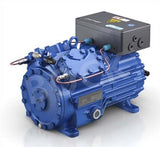Bock GEA EX-HGX34P / 255-4 S Compressor Semi-Hermético, alternativo, pressão de sucção 3,25 bar, 4 TR, voltagem 440/480V, 3 phase, 60Hz, 7200W, para gas refrigerante R134a, descontinuado substituido pelo modelo atual EX-HGX34E/255-4S, código NCM 84149090, produto importado, catálogo datasheet