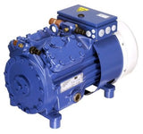 Bock HAX34P/315-4 Compressor Semi Hermético, alternativo, pressão de sucção 6 bar, 18100 BTU/h, 480V, 60Hz, 4000 W, para refrigerante R404a, descontinuado substituido pelo HAX34E/315-4, código NCM 84143019, produto importado, catalogo data sheet