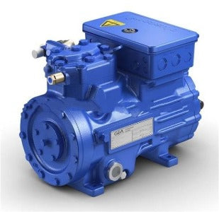 Bock HGX12P/75-4 Compressor Hermetico de Refrigeracão, alternativo, pressão de sucção 0,5 bar, 11000 BTU/h, 480V, 60Hz, 2100 W, para refrigerante R404a, código NCM 841430, produto importado, catalogo data sheet