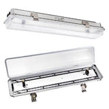 Eaton CEAG Blinda HLL-4-5L-D-2/6-225 luminaria LED, 60W 108-250V 60Hz, NPT Ø3/4" ASME B1.20.1, refletor alumínio, difusor policarbonato, IP66, Ex d, IIC, T6, importado