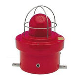 Cooper MEDC XB12DM24006CYDNNNN Sinalizador Luminoso de Perigo, montagem fixa, tipo intermitente, corpo em alumínio, globo de vidro prismático, branco, lâmpada 36W, 220VCA, para uso em areas perigosas, Beacon, Hazardous Location, Ex, Atex, IECEx