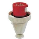 Cooper CH320P6W Conector Eletrico Industrial Tripolar, conforme IEC 60309-1, com 3 pólos (2P+T), 6h, 200 - 250 Vca,corrente nominal 20A, corpo em em poliéster + fibra de vidro, grau de proteção IP66, produto importado, ficha tecnica catalogo datasheet