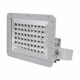 Eaton Cooper FMVA11L-W-Y-UNV1-76-S891 Projetor de Iluminação, 180° movimento horizontal, módulo de LEDs 82W, 100-277Vca/108-250Vcc, 60H, corpo em alumínio, 1x entrada rosqueada NPT Ø3/4" (ASME B1.20.1), 1x prensa-cabo, difusor em vidro temperado, 11776 lm, IP66, NBR IEC 60529 Ex nA, Grupo IIC, T5, ficha tecnica data sheet